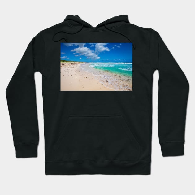 Quiet Beach Hoodie by Eunice1